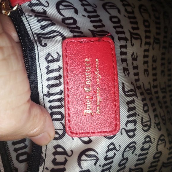 NWT Juicy By Juicy Couture Crowd Pleaser So Cute Crimson Red ♥ Backpack . - Picture 16 of 17